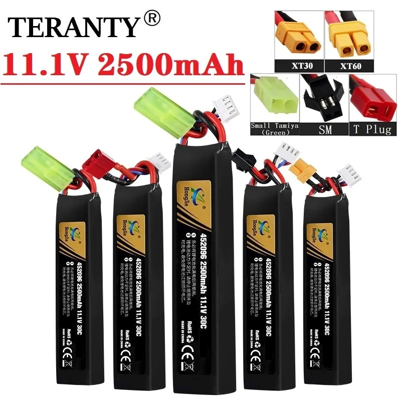 Rc Helicopter Battery - Water Gun Airsoft 11.1V 3S 2500mAh