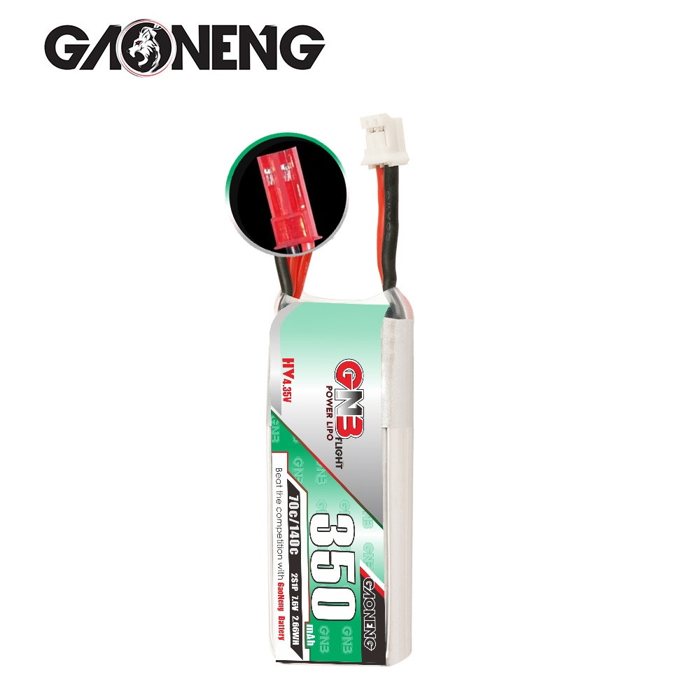 GAONENG GNB 2S 7.6V 350mAh 70C - Rc Helicopter Battery ulasan dan harga